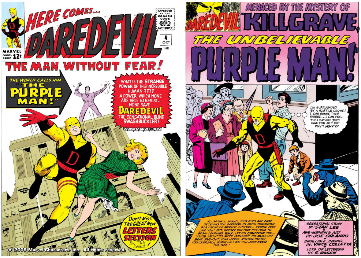 Killgrave, the Unbelievable Purple Man plano critico demolidor