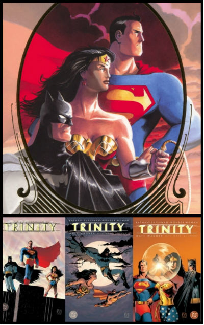 trindade batman mulher maravilha superman