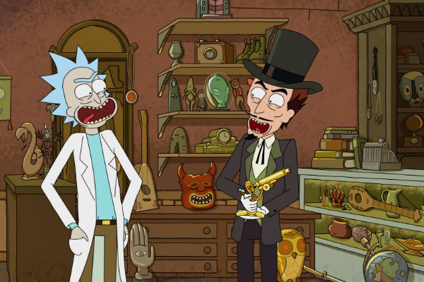 Something_Ricked_This_Way_Comes plano critico ricky and morty