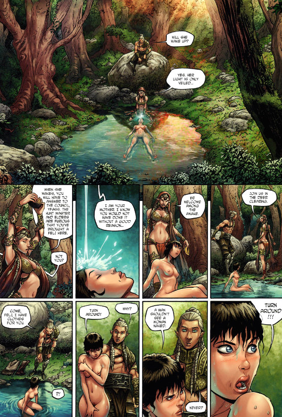 Elves #2 - The Wood Elves' Honor (2013_5) - plano critico elfos a honra dos elfos da floresta