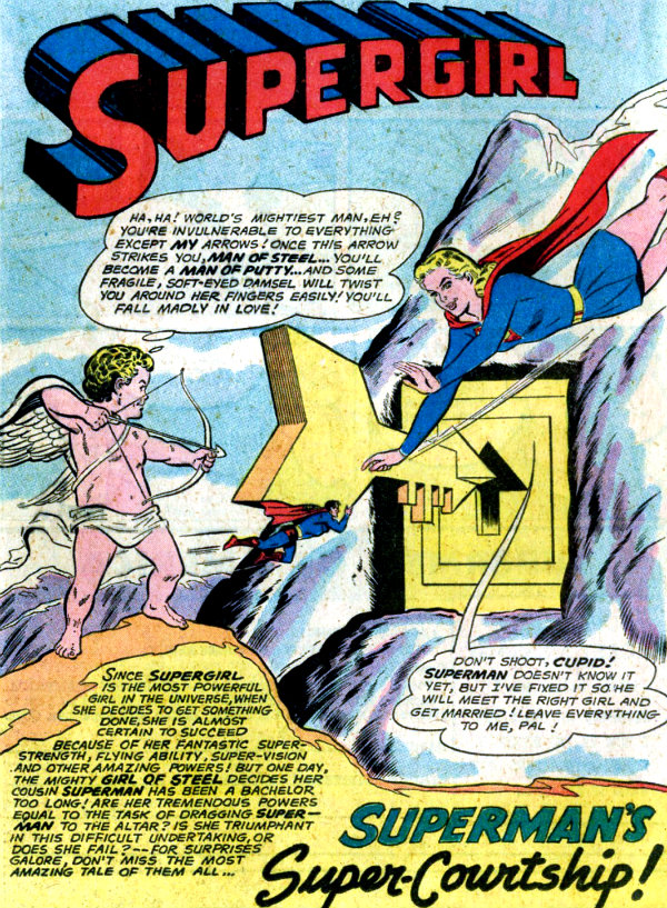 plano critico supergirl e cupido legião dos super-heróis