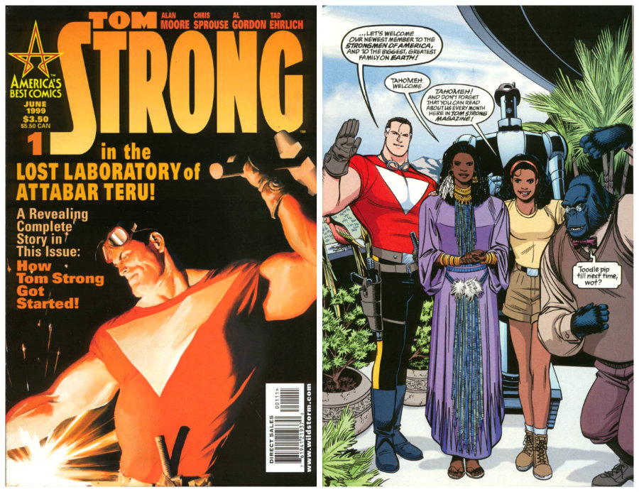 plano critico tom strong familia alan moore