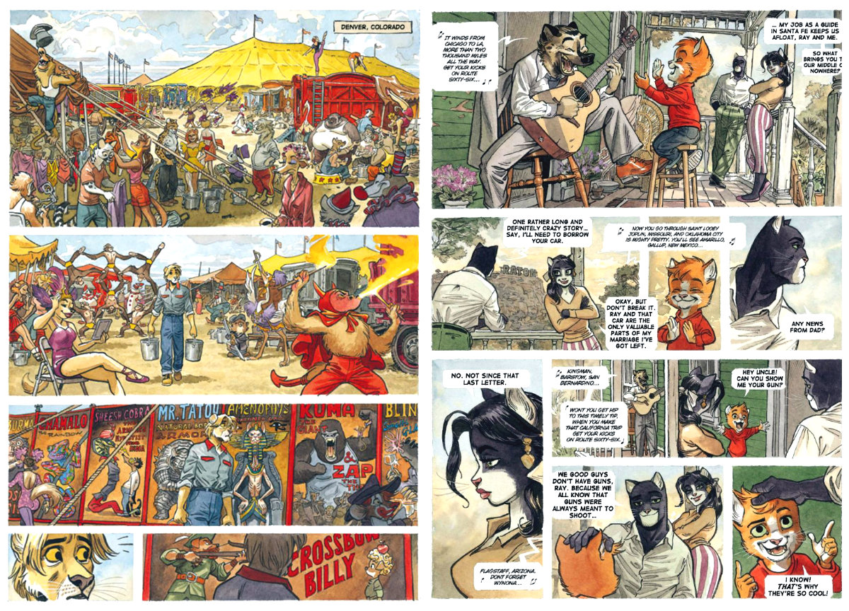 amarillo plano critico blacksad HQ quadrinho