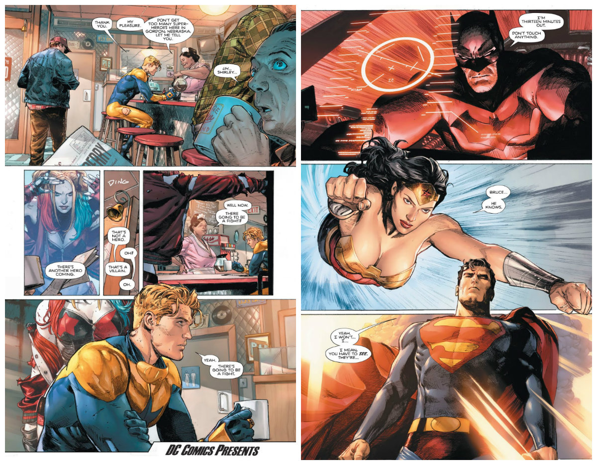 plano critico heróis em crise Heroes in Crisis #1 I'm Just Warming Up