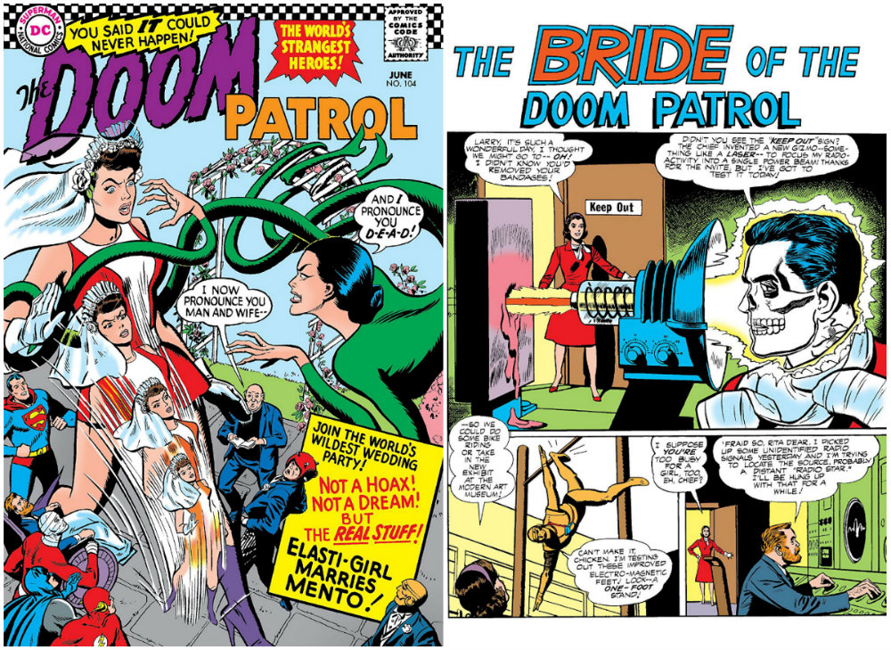 plano critico The Bride of the Doom Patrol patrulha do destino