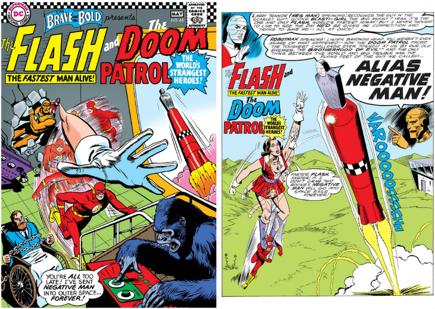 flash e a patrulha do destino plano critico brave and the bold