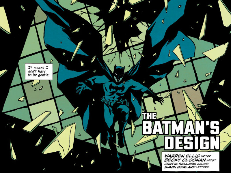 The Batman's Design plano critico batman